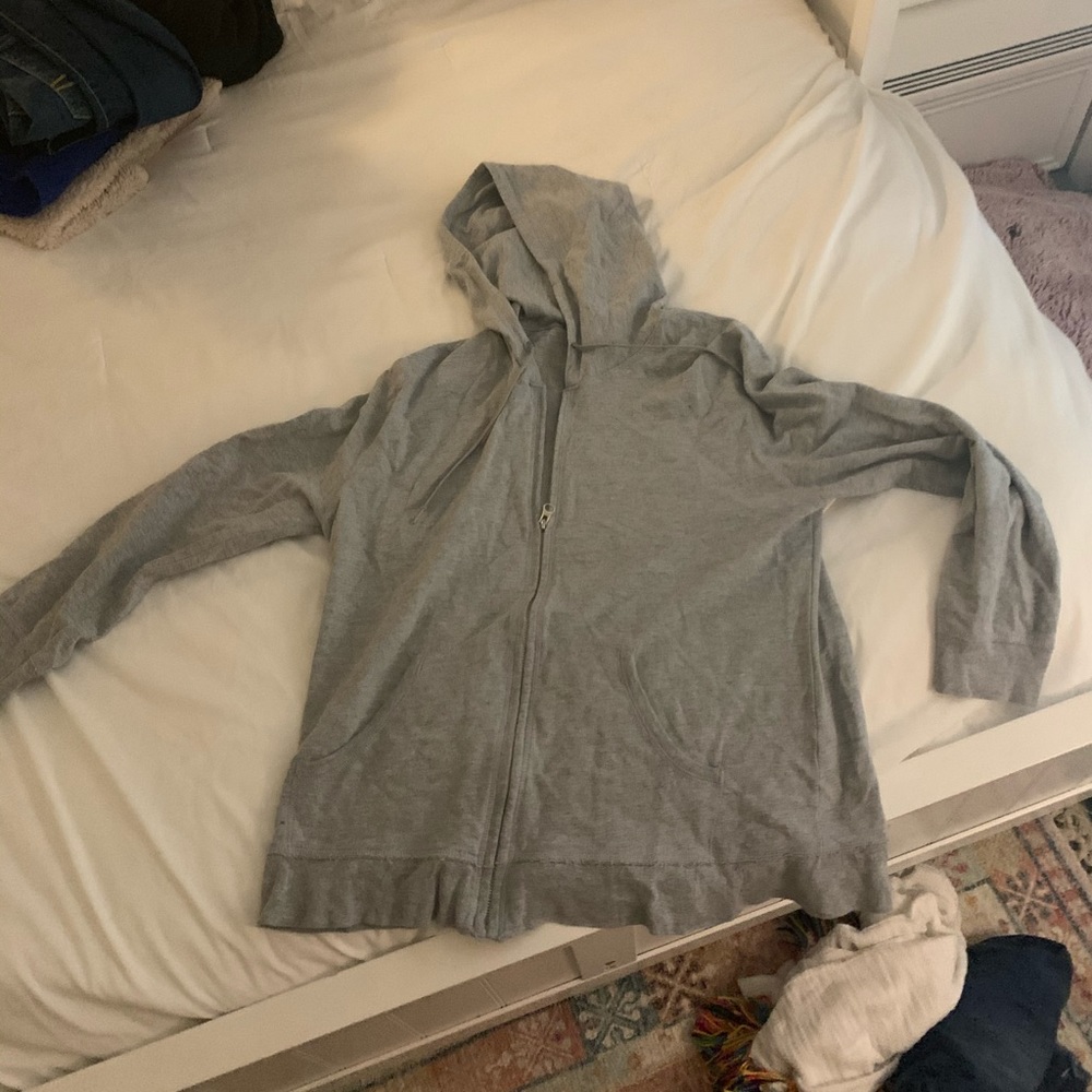 Grey hoodie